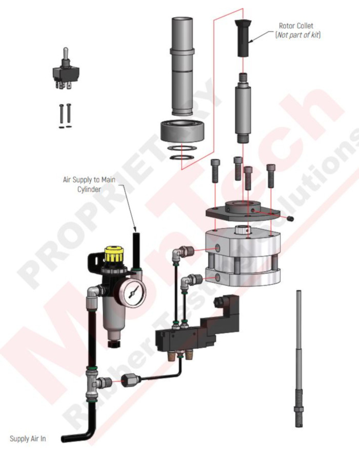 R100 Clamp Cylinder Upgrade Kit
