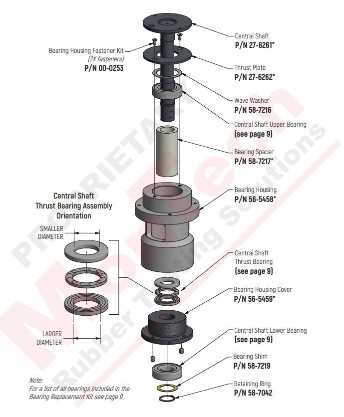 MDR 2000 Bearing Housing Assembly