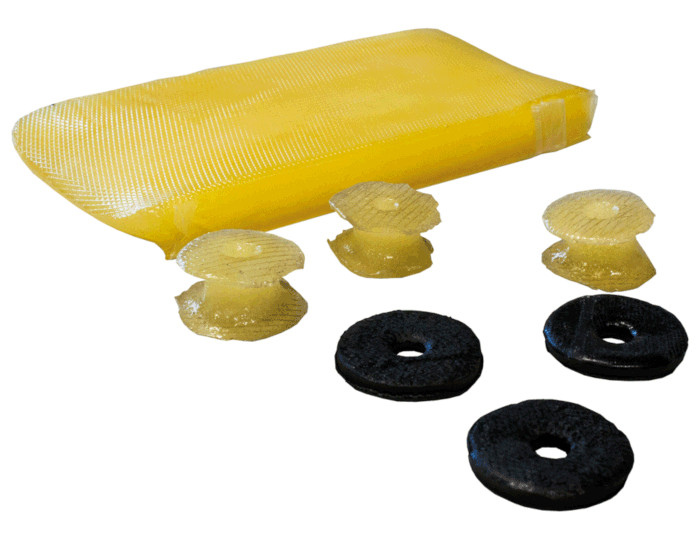 Mooney Rubber Samples
