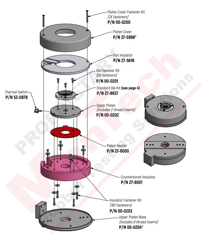MV 2000 Upper Platen